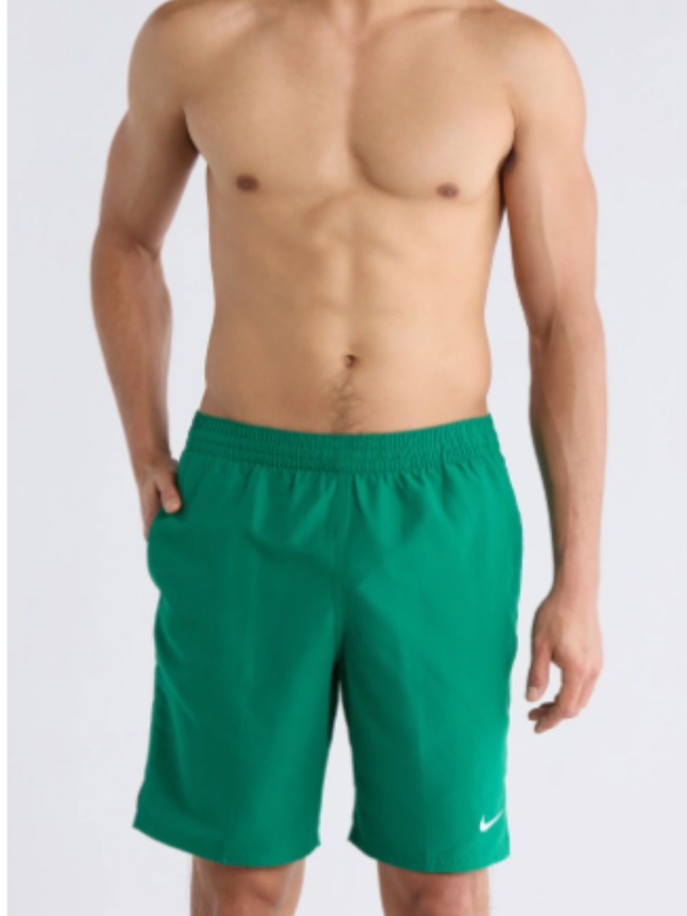 Nike Men’s 9-Inch Volley Emerald Green Swim Shorts